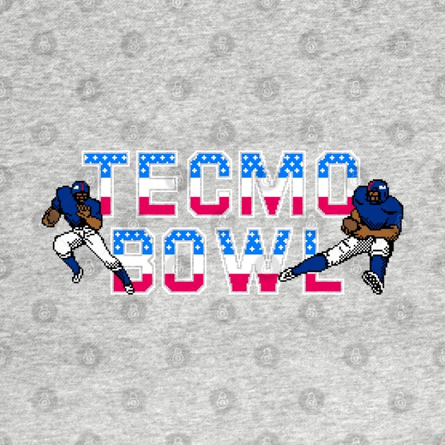Tecmo Bowl Football - New York by The Pixel League
